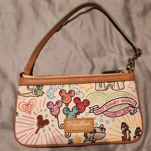Disney Dooney & Bourke sketch wristlet